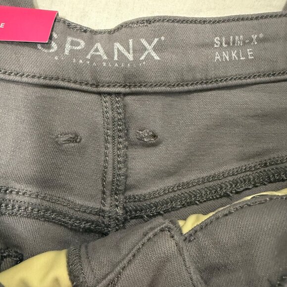 SPANX Slim-X Ankle Gray Jeans Size 31 NWT - Picture 4 of 9